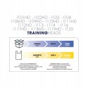 LABOR GŁÓWKA TRENINGOWA WŁOSY LUDZKIE 60 CM I101