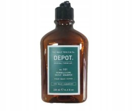 Depot no.101 normalizing daily fresh black pepper shampoo, normalizujący szampon do codziennej pielęgnacji dla mężczyzn , 250ml