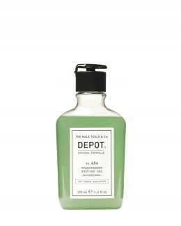 Depot No. 406 transparent shaving gel, transparentny żel do golenia 100ml