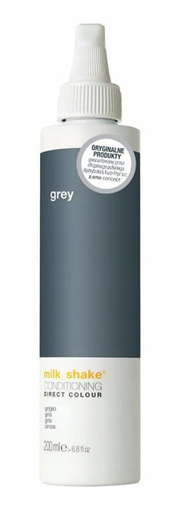Milk Shake Direct Colour, odżywka koloryzująca do włosów, Gray, 200ml