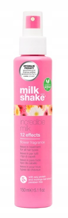 Milk Shake Incredible 12 Effects, odżywcza kuracja regenerująca, 150ml