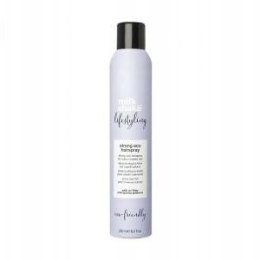 Milk Shake Lifestyling Eco Strong Hairspray, silnie utrwalający lakier eco do włosów farbowanych, 250 ml