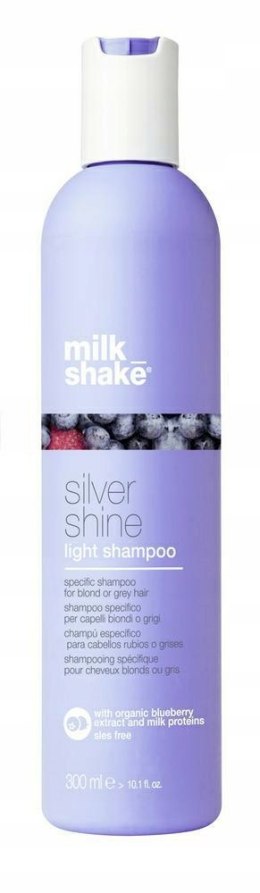 Milk Shake Silver Shine Shampoo, Szampon niwelujący żółte refleksy, 300 ml