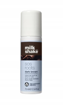 Milk Shake SOS Roots, spray do odrostów, ciemny brąz, 75ml