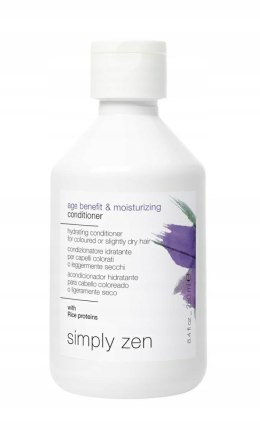 Simply Zen Age Benefit & Moisturizing Conditioner, nawilżająca odżywka do włosów farbowanych i suchych, 250 ml