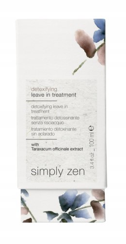 Simply Zen Detoxifying Leave In Treatment, detoksykacyjna odżywka bez spłukiwania, 100ml
