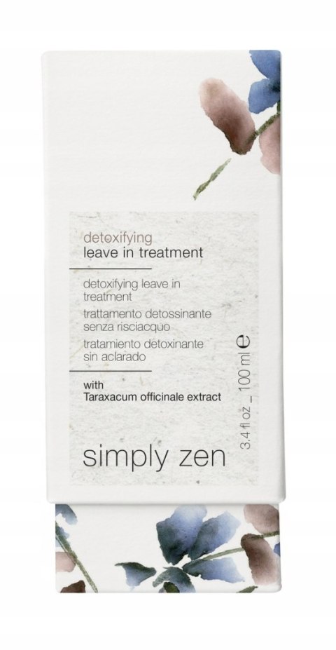 Simply Zen Detoxifying Leave In Treatment, detoksykacyjna odżywka bez spłukiwania, 100ml Simply Zen Detoxifying Leave In Treatment, detoksykacyjna odżywka bez spłukiwania, 100ml