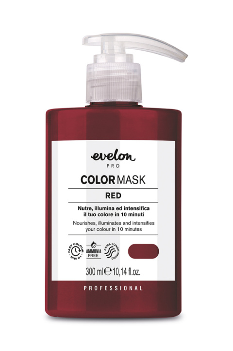 Evelon Pro Color Mask Red Maska koloryzująca Czerwony 300 ml Evelon Pro Color Mask Red Maska koloryzująca Czerwony 300 ml