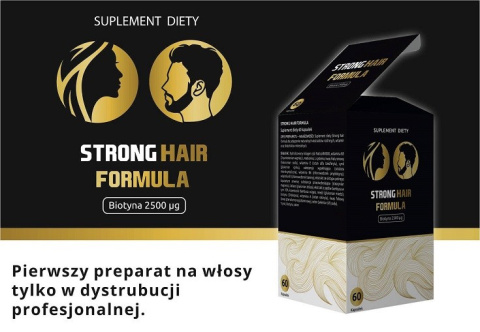 SUPLEMENT DIETY! STRONG HAIR FORMULA Biotyna 2500uq SUPLEMENT DIETY! STRONG HAIR FORMULA Biotyna 2500uq
